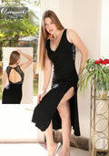 Viscose Nightgown Cutout Back