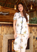 Women’s Short Sleeve tom&jerry Pajama Set- Model 8047
