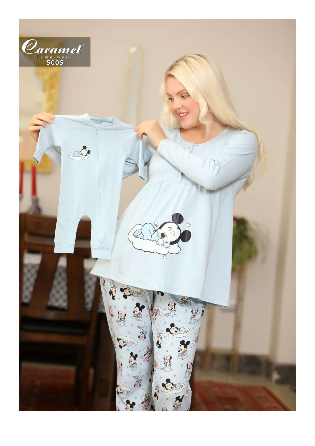 Maternity Pajama Mickey