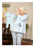 Sleeping Mickey Mommy & Me Nursing Pajama Set