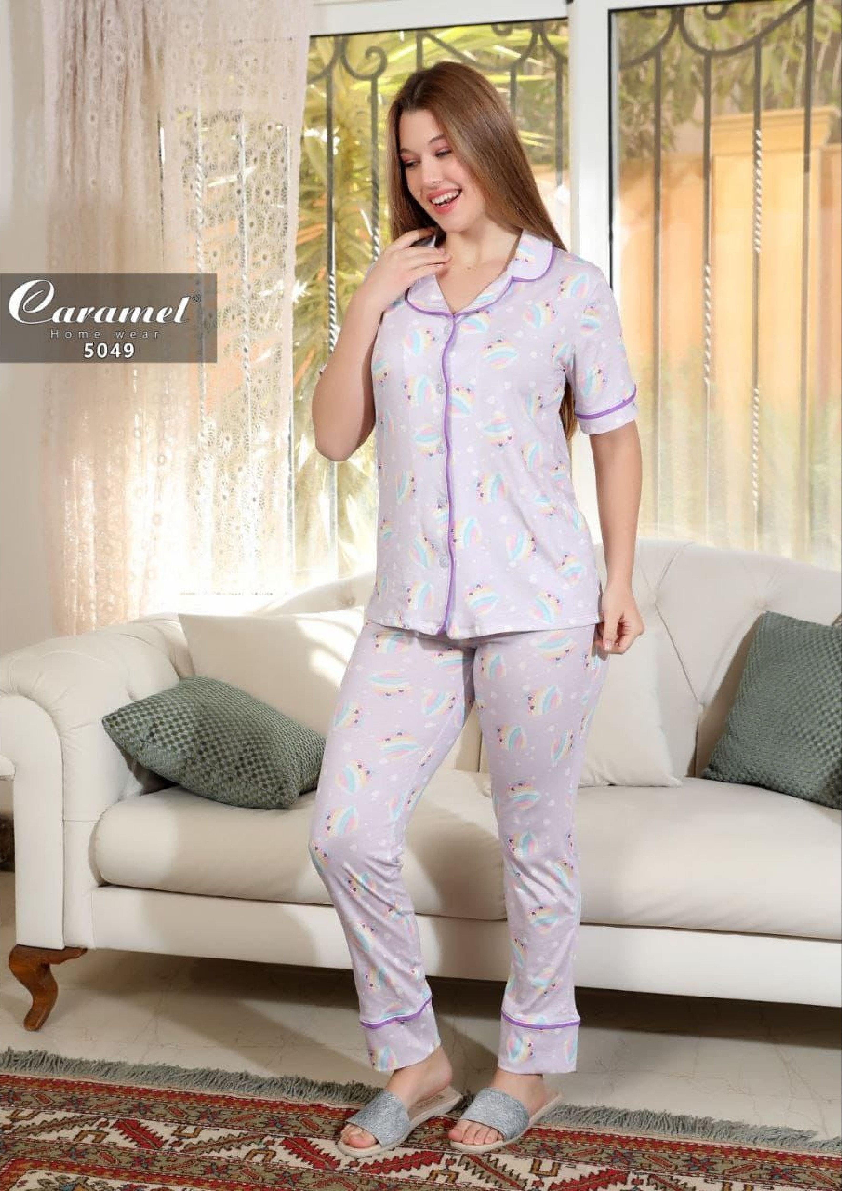Women's Short-Sleeve Riviera Marshmallow Pajama