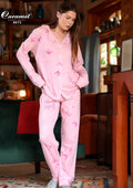 Women’s long Sleeve barbie Pajama Set - Model 8073