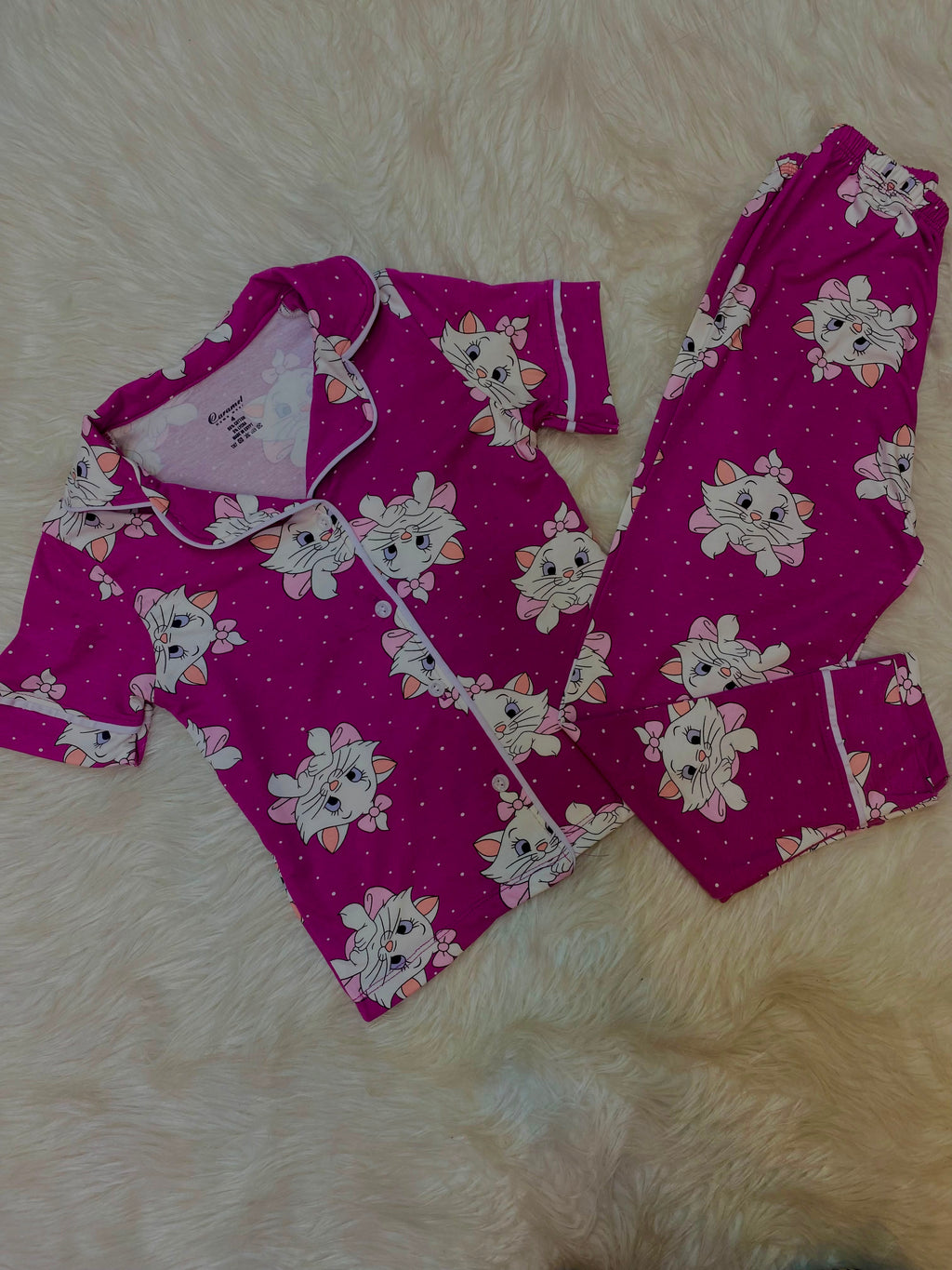 Kids Short Sleeve Pants Pajama Set – Marie -Model 834