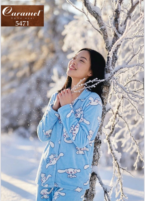Cinnamoroll winter pajama set - Model 5471 -b5472