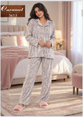 Ice Velvet Winter Pajama Set - Model 5613