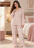 Ice Velvet Winter Pajama Set - Model 5607